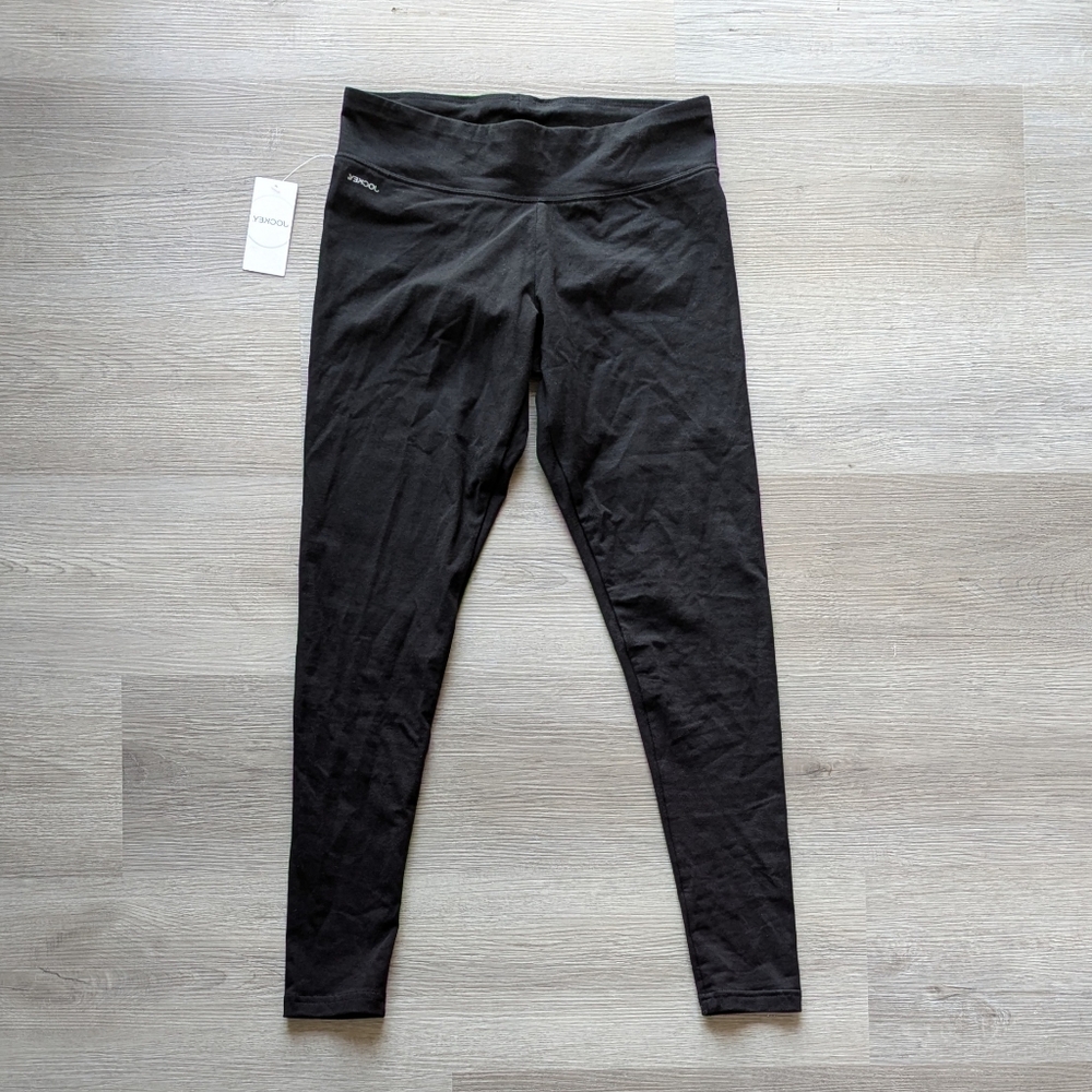NWT Jockey Stretch Black Leggings
